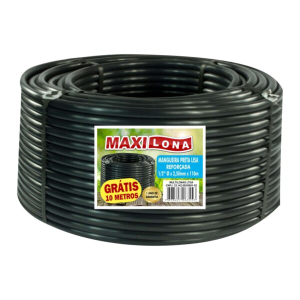 TUBO 1/2X2,5MM PT VD 100M MAXILONA POLIETILENO