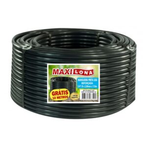 TUBO 3/4X3,0MM PT VD 100M MAXILONA POLIETILENO
