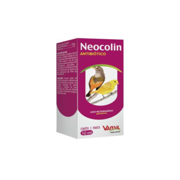 ANTIBIOTICO ORAL LIQ NEOCOLIN 10ML PASSAROS VANSIL PA000080