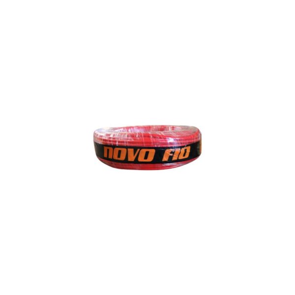FIO CAB FLEX 1X4.0 100M NOVO FIO VERMELHO
