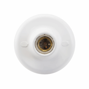 PLAFON PLAST 100W 1 LAMP BCO DEMI 5890