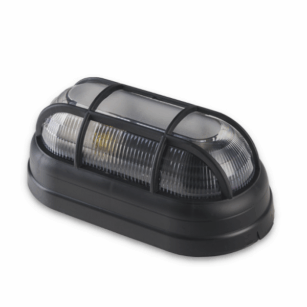 LUMINARIA TART PVC E27 BCO DEMI