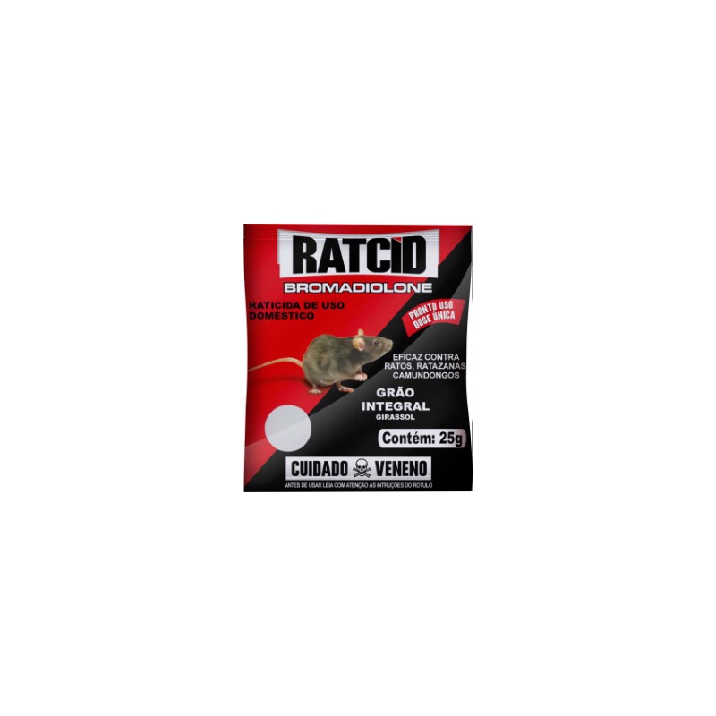 RATCID GIRASSOL SACHES BIOCARB 25G