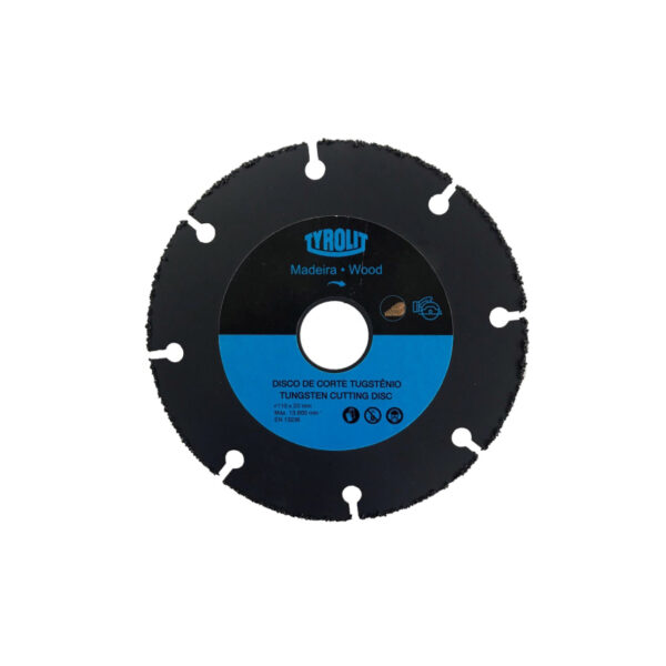 DISCO SERRA CIRC 4.3/8 TUNGST TYR P/MAD