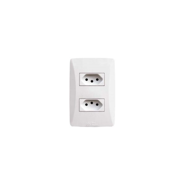 INT 1TC PARA+1TOM C/PL 2X4 10A MOD PETRA