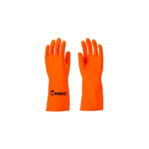 LUVA LATEX LAR G 0,70MM FORRADA CA 41820 IMBAT