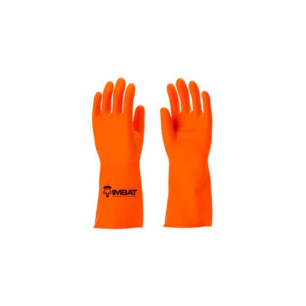 LUVA LATEX LAR G 0,70MM FORRADA CA 41820 IMBAT