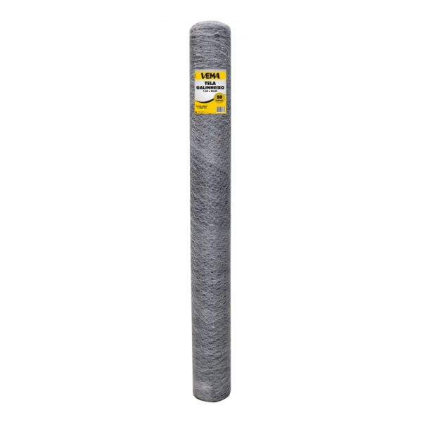 TELA ARAME GAL F18 1.50X50M VEMA N