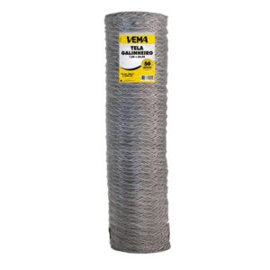 TELA ARAME GAL F22 1.80X50M VEMA N