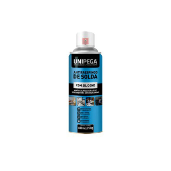 ANTIRRESPINGO SOLDA C/SILIC UNIPEGA SPRAY 400ML