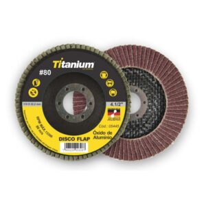 DISCO LIXA FLAP AL 4,1/2 080 TITAN