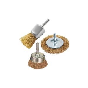 ESCOVA ACO CIRCULAR 3PCS TITANIUM