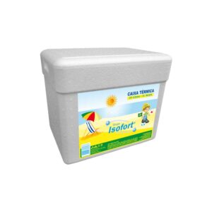 CAIXA TERMICA ISOPOR 21LTS ISOFORT
