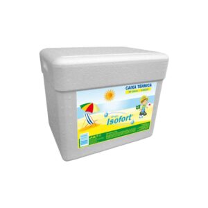 CAIXA TERMICA ISOPOR 36LTS ISOFORT