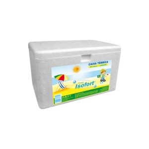 CAIXA TERMICA ISOPOR 80LTS ISOFORT