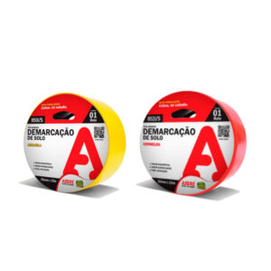 FITA DEMARCAÇÃO 50MMX15M VM ADERE VERMELHO 8521/S