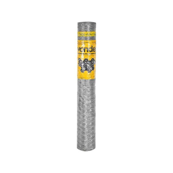 TELA ARAME GAL F22 1.80X50M VONDER