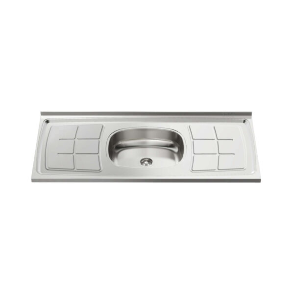 PIA INOX C/CONCRETO 200X56 GHELPLUS