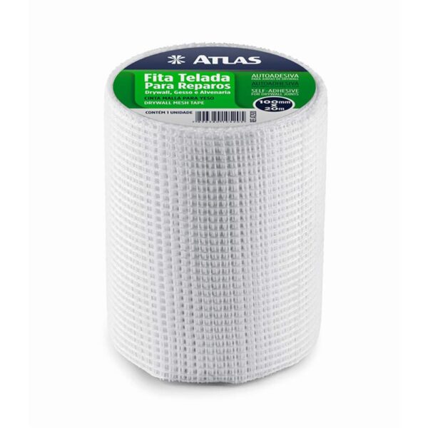 FITA TELADA DRYWALL 100MMX20M ATLAS