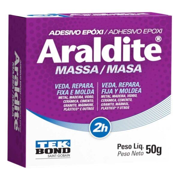 COLA EPOXI MASSA 050G ARALDITE 10898500050