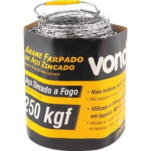 ARAME FARPADO 250KGF 500M VONDER 3174250500