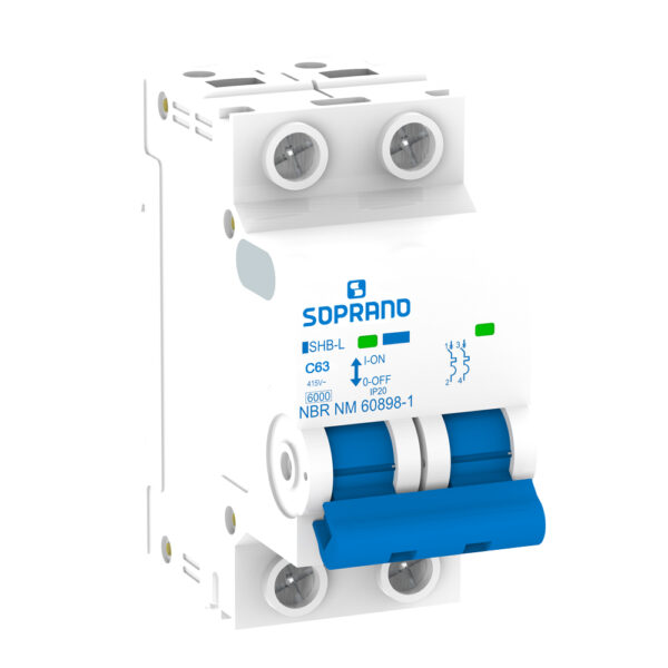 DISJUNTOR BIP DIN BCO 40A SOPRANO CEMIG
