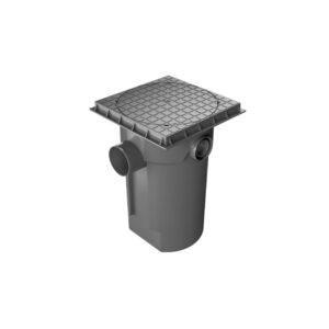 CAIXA GORD 300X525X100MM CEST CINZA KRN