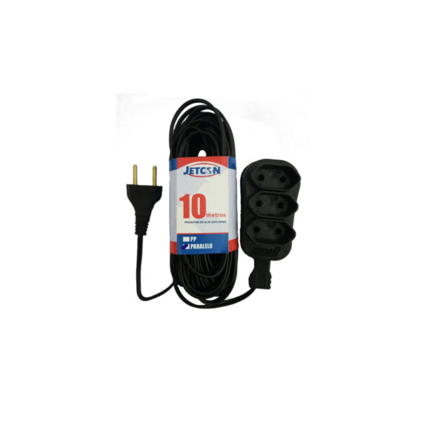 EXTENSAO 10M PL 2P 2X0,75 PTO JETCON