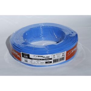 CABO FLEX 04,0 100M AZUL 00015
