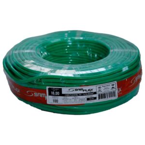 CABO FLEX 16,0 100M VERDE 00030