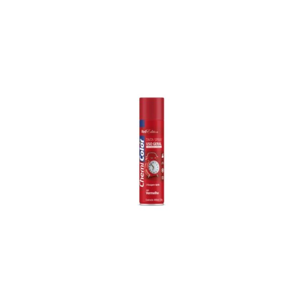 TINTA SPRAY 400ML CHEMIC UG VERMELHO
