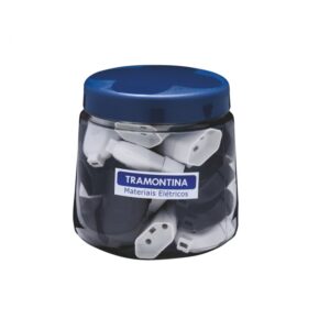 PINO FEMEA 2P 10A PTO/BCO