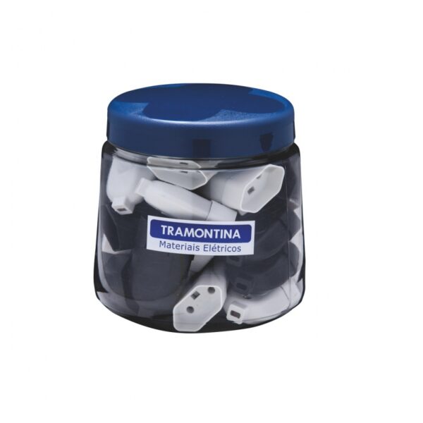 PINO FEMEA 2P 10A PTO/BCO