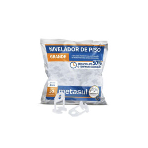 ESPACADOR NIVEL PISO 1,0MM C/50 GDE METASUL