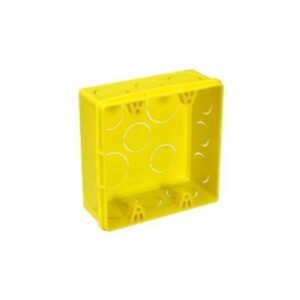 CAIXA LUZ 4X4 PVC AMARELA TIGRE