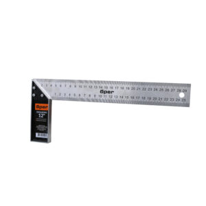 ESQUADRO ACO INOX CAB ALUM 12 30CM OPER