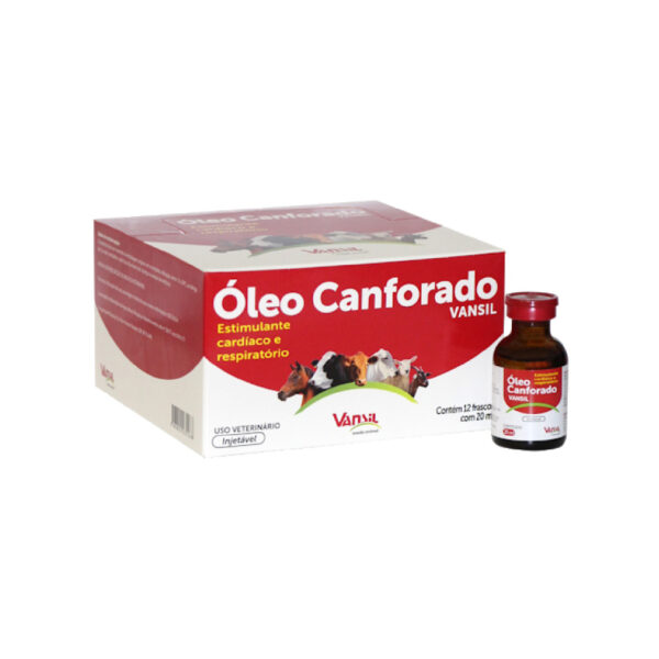ESTIMULANTE INJ OLEO CANFORADO 20ML VANSIL PA000221