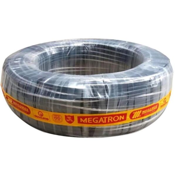 CABO ALUM QUADR 1KV 10,00MM 100M PTO/CZA/VERM