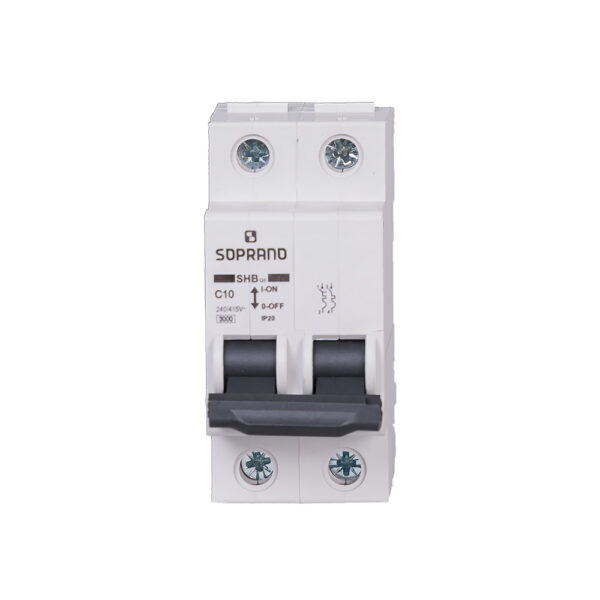 DISJUNTOR BIP DIN BCO 10A SOPRANO