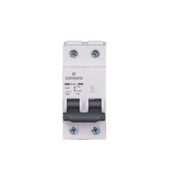DISJUNTOR BIP DIN BCO 32A SOPRANO