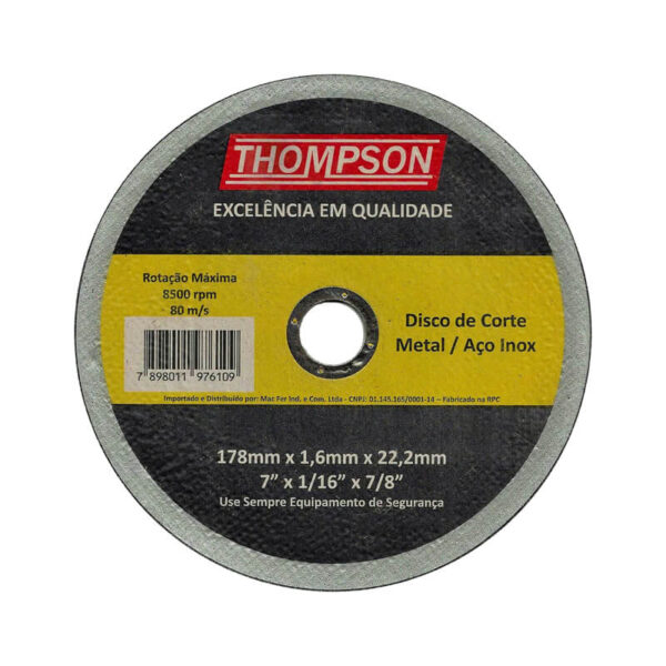DISCO CORT INOX 7X1,6X7/8 883