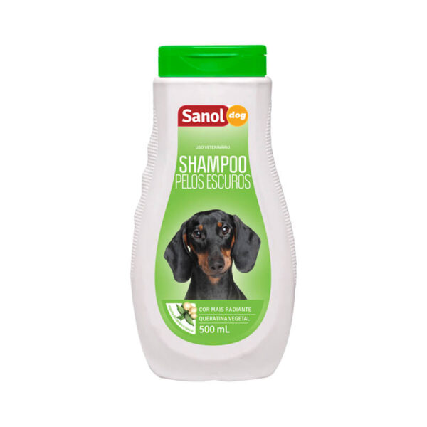 SHAMPOO PELOS ESC 500ML SANOL DOG