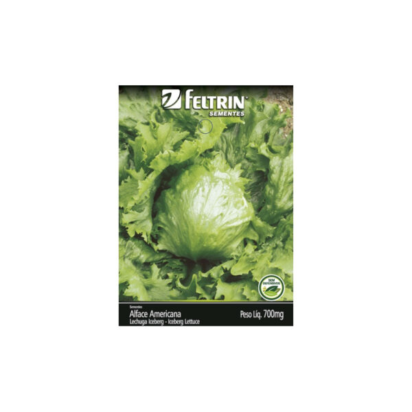 SEMENTE ALFACE AMERICANA GD FELTRIN LAGOS 700MG