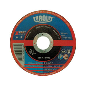 DISCO CORT INOX 4,1/2X1,2X7/8 TYR BASIC
