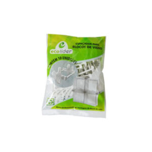 ESPACADOR P/BLOCO VIDRO C/10 ECOLID EBVB EBVB