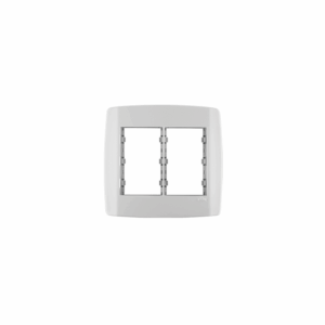 PLACA 4X4 4MOD HORIZ SEP C/SUP SLIM 83070 MOD ILUM