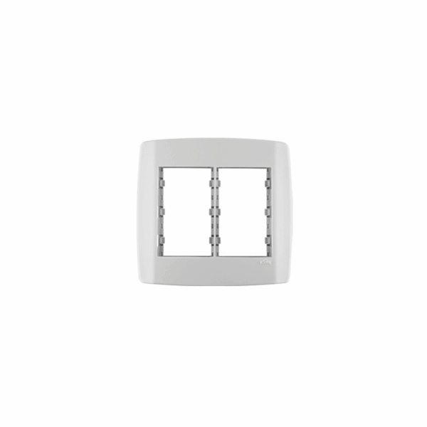 PLACA 4X4 4MOD HORIZ SEP C/SUP SLIM 83070 MOD ILUM