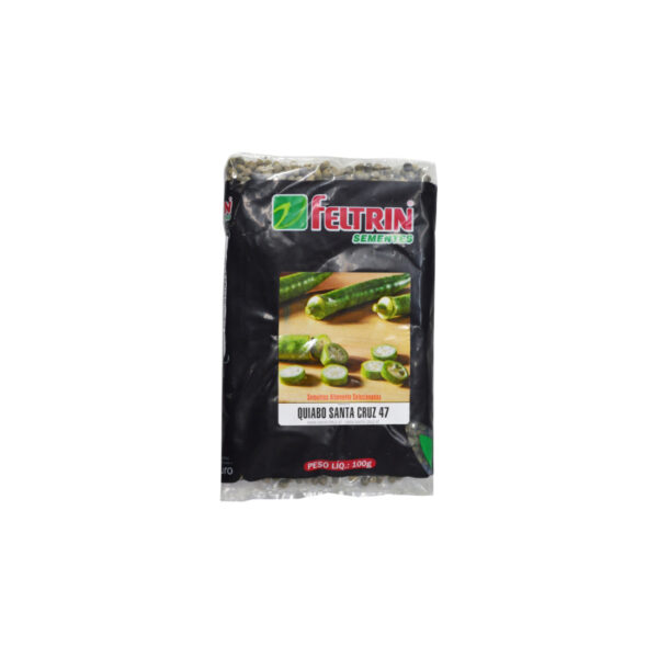 SEMENTE QUIABO S CRUZ 47 500G FELTR