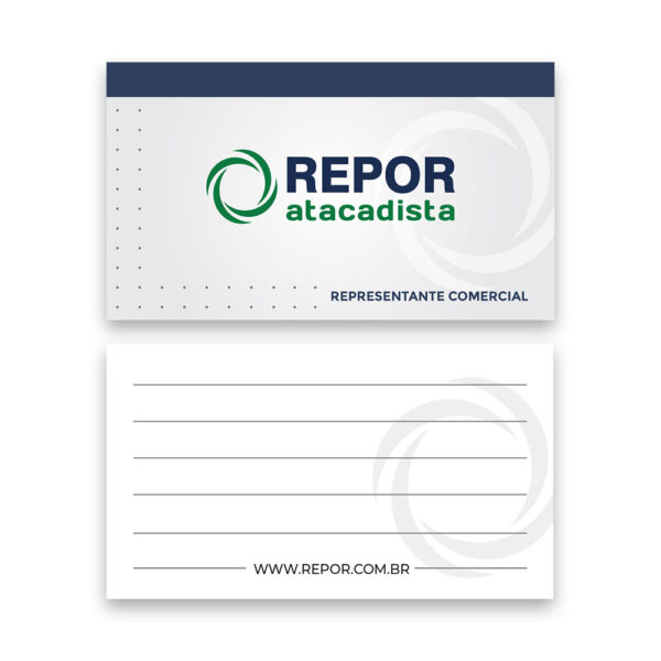 CARTÃO DE VISITAS EQUIPE DE VENDAS - Imagem 2
