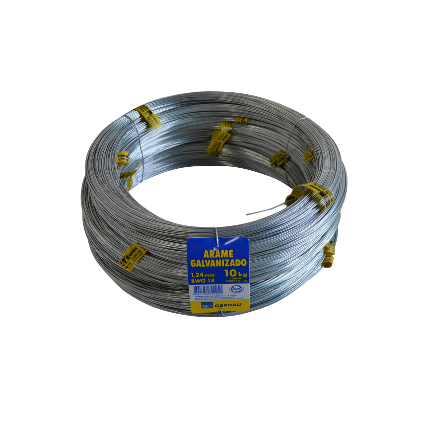 ARAME GALV 12 2.76MM 1KG GERDAU 000000000111001233